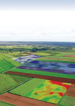 Plot management by satellite